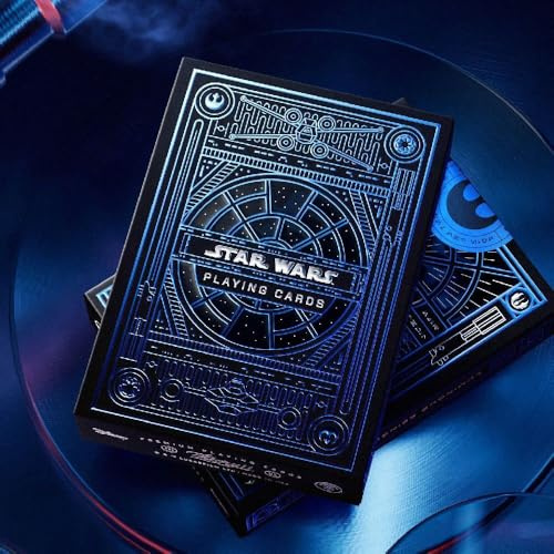 SOLOMAGIA Star Wars Light Side (Blue) Playing Cards by Theory11