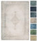 Kelim Vintage Teppich Wohnzimmer Sand 80 X 145 cm - Moderner Kurzflor Teppich - Super Soft