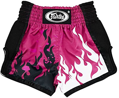 Fairtex Youth Muay Thai Boxing Shorts for Kids (Eternal Flame, 6-8yrs)