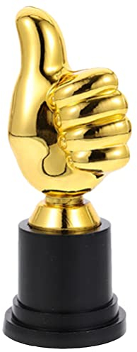 Daumen Hoch Trophäe Finger Trophäe Hand Trophäe Pokal Auszeichnung Finger Geste Schreibtisch Statuen Skulptur Für Preisverleihung Party Sport Gewinner Golden