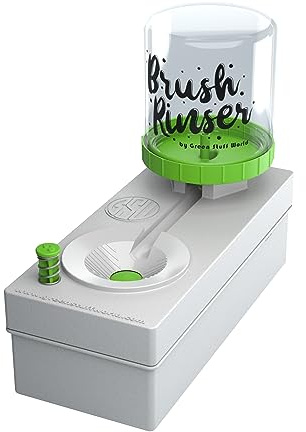 GSW Brush Rinser (Original 2.0) Nettoyeur de pinceaux pour Aquarelles Peinture Acrylique by Green Stuff World