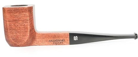 MUXIANG Tobaksrör i päronträ med färgad stam AD0090