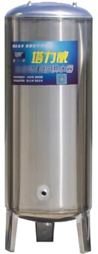 ylpddmm Vaso de expansión Acero Inoxidable 60 100 160 200 250 300L, Suministro Automático de Agua al Sótano,Vaso de expansión Tanque de presión de Agua para Bomba de Agua/Pozo,200L