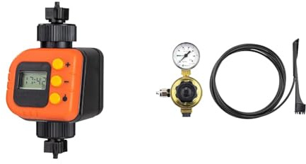 Biogents Kit d'Amélioration CO2 + Programmateur Timer pour réguler la Diffusion du CO2 |pour Piège Anti Moustiques - BG-Mosquitaire|Améliore La Capture des Moustiques|BG-Booster + BG-Timer