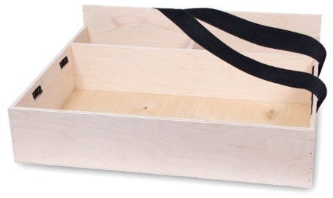 Bauchladen Jga 3 Größen - Holz Frauen Poltern Braut Scherzartikel Verkauf - Junggesellenabschied Promotion Party Catering (Bauchladen BA-03 50x40x10 + 2Fächer)