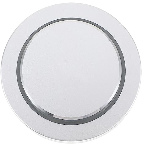 Profumatore Auto Diffusore Aroma in Lega di Alluminio Argento | Installazione Semplice, Riutilizzabile, Design Leggero, Adatto All’aromaterapia in Auto