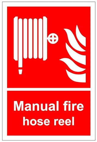Cartello spray in schiuma, segnaletica antincendio, porta antincendio, 1,2 mm, in plastica rigida per uso interno ed esterno (400 mm x 300 mm), distanza di visualizzazione entro 14 m.