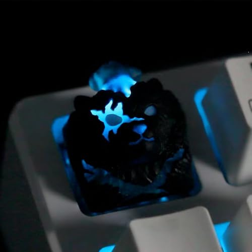 Xinnice Sung Jin Woo Anime Keycap ESC Custom Tastenkappen Keycaps für Mechanische Sung Jin Woo Tastenkappen Geschenk für Freund Spiele-Liebhaber