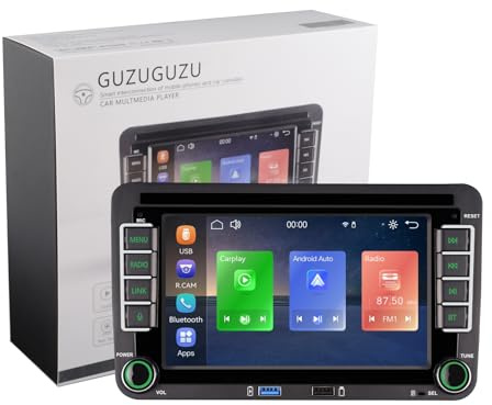 3s Schnellstart VW Autoradio,Carplay,Android Auto für Golf 5/6,Passat,Polo | Linux System VW Radio Carplay Android Auto für Golf 5/6,Passat B6/B7/CC,Beetle,EOS,Polo 6R/5,SWC,Bluetooth/FM RDS/DSP/CANBUS