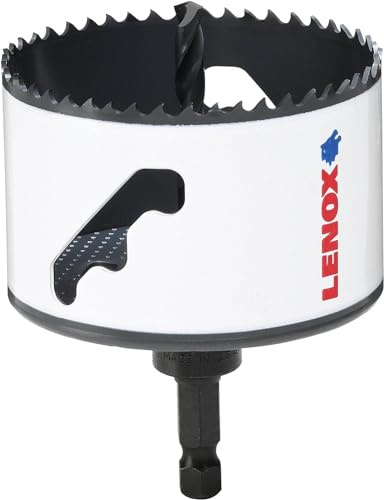 Lenox Tools - 1772964 LENOX Tools Bi-Metal Speed Slot Arbored Hole Saw with T3 Technology, 3-1/8