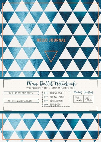 Hello Journal: Bullet Notizbuch - Geo love (monbijou)