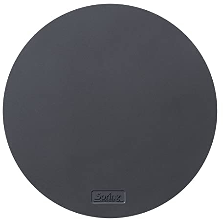 Spring GRIPS Schutzmatte für Induktionskochfeld | 2er Set | Ø 22 cm | Silikonmatte | hitzebeständige Unterlage bis 300°C | Antirutschmatte | Nur für Induktion geeignet