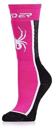 Spyder Jungen Youth Sweep Ski Socken, Rosa, 29-32 EU