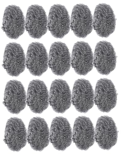 RORPOIR 20stücke Topfreiniger Set Pan Ball Langlebige Stahlwolle Für Töpfe Pfannen Und Backbleche Gegen Und Schmutz Für Küche Und Grill
