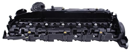 HouYeen Cylinder Head Valve Rocker Camshaft Cover with Gasket Bolts for BMW 3.0 N57 Diesel Engine N57d30 3 E90 E91 E92 E93 4 F32 F82 F36 X3 X4 X5 X6