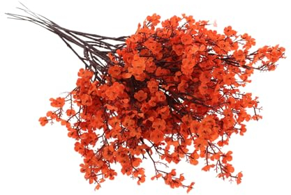 FUNOMOCYA 8stücke Künstliche Gypsophila Blumen Realistische Schleierkraut Bouquets Hochzeit Party Dekoration Indoor Outdoorcoration Für Zuhause Hochzeit Tisch Schlafzimmer Herbst