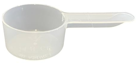 1 Tablespoon (1/2 Oz. | 3 Teaspoon | 1/16 Cup | 14.8 mL) Scoop for Measuring Coffee, Pet Food, Grains, Protein, Spices and Other Dry Goods (Pack of 25) Short Handle