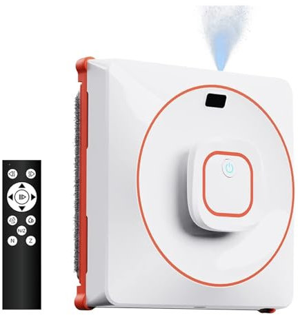 BTAISYDE Window Cleaning Robot Window Cleaning Robot Water Spray for Home Electric Robotic Washing Windows Cleaning Washer Glass Vacuum Cleaner for Windows