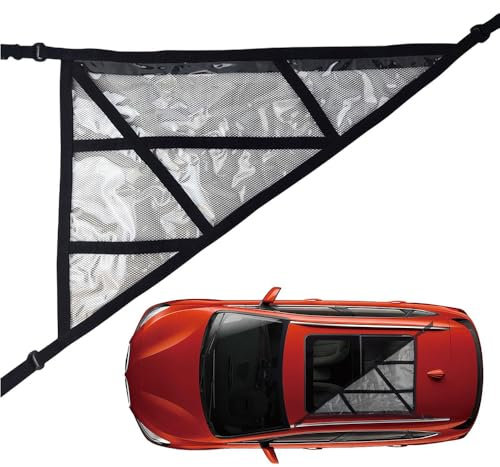 WSXCDE Auto Kofferraumnetz, für VW Golf 8 Mk8 GTE GTD R 333 R Line 2022 2023 Hochelastisches Nylon Kofferraum Organizer Netz Elastisches Kfz Aufbewahrungsnetz Gepäcknetz,C
