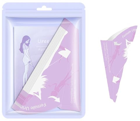 Gobelieve Disposable Female Urination Device - Portable Standing Urinal Funnel for Women, Paper Design, Compact Travel Essential for Outdoor Hiking, Camping & Adventure