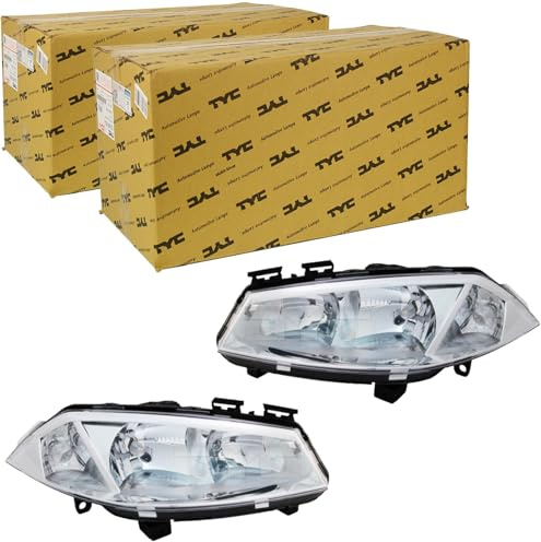 2x TYC H1 H7 Hauptscheinwerfer links+rechts | 20-0289-05-2 + 20-0290-05-2 für Megane II 03-09 mit Lwr