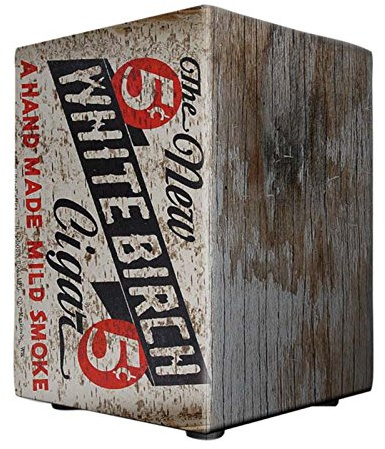 VOLT Cool-Cajon The Birch Design Percussion (Cajon Set inkl. Lernbuch Cajon-Schule Cajon Basics + CD & Seatpad, Größe:L) geeignet geeignet ab 10 Jahren
