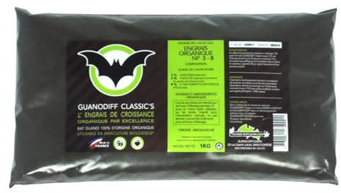 Engrais GUANODIFF Classic's - sachet de 1 kilo - Guano Diffusion