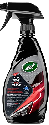Turtle Wax 50984 ICE Seal N Shine Hybrid Sealant Spray Wax and Coating, Insane Water Beading with Paint Protection, Carnauba Infused for Ultimate High Gloss Finish, 16 oz