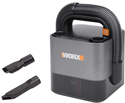 WORX WX030.9 Aspirapolvere per Auto 20 V (S/Batti), Nero