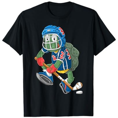Eishockeyspieler / Eishockey Schildkröte T-Shirt