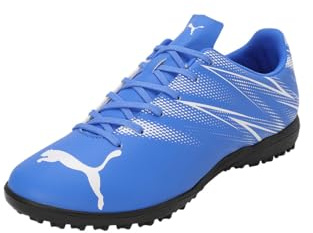 PUMA herrskor fotboll futsal träningsskor vuxna, Std, Bluemazing Puma vit, 46 EU
