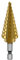 HRLORK Foret étagé 4 mm à 22 mm - Foret conique - Avec revêtement en titane - Forets étagés en spirale pour le perçage du bois - 1 paquet