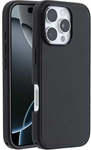 OtterBox Symmetry Series MagSafe Case for iPhone 16 Pro, Shockproof, Drop proof, Protective Thin Case, 3x Tested to Military Standard, Black