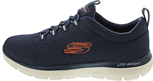 Skechers Summits-Louvin Ciabatte Blu, Navy Arancio, 46 EU
