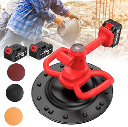 Lijadora para paredes de yeso Máxima de pared de pared mohosa amable ambulante de la máquina suave de la máquina suave de pared de manízala de manteca mojada de mango de mango de 9 Gear, W