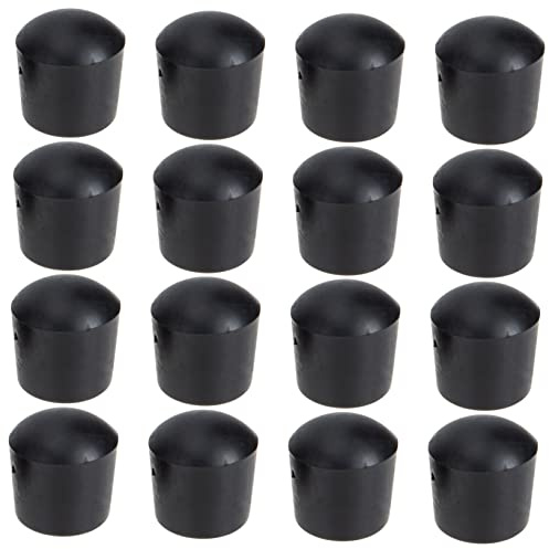 NOLITOY Tischfußball Stangenkappen 16 Stück Gummi Sicherheitsendkappen Kompatibel Für Standard Kickertisch Tischfußball Zubehör Für Spielzimmer Und Freizeit
