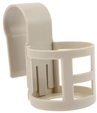 GARIOUANS Portavasos para Piscina Exterior Clip para Barandilla Redonda Soporte Resistente para Bebidas y Objetos Plástico Duradero Accesorios para Piscina