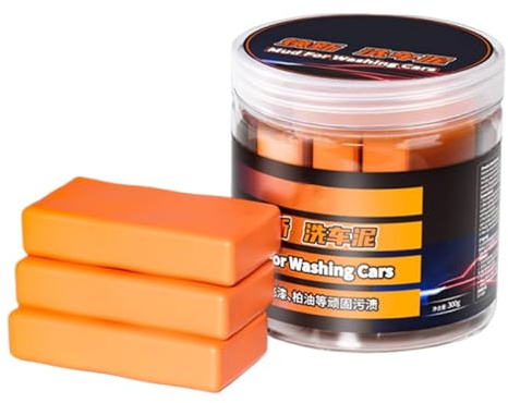 Set di 3 smacchiatori per auto, per la pulizia accurata delle auto, per l'applicazione nella rimozione della polvere di ferro, per lucidare, pulire e lavare la vernice, SUV