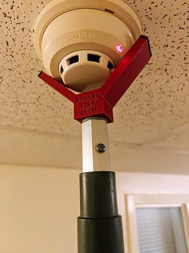 Asgard Dual Mag Pro — Professional Fire Alarm Smoke Detector Test Tool | Magnetic Activation + Duct Detector Testing | Threads onto Standard Extension Poles | Multi-Function Ground Testing Tool