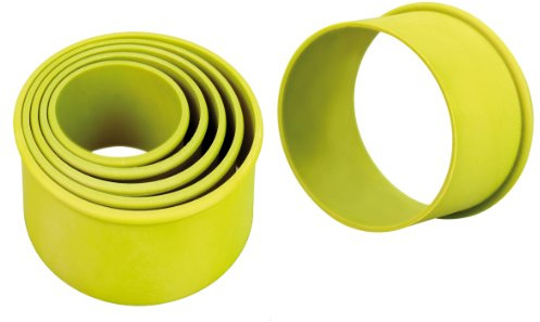Ibili 752850 Kuchenformen-Set, Ringe, 7/8 und 10 cm