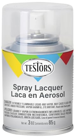 Testors Spray Lacquer 3oz, Clear Coat