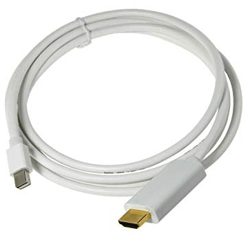 Mr.Gadget Solutions® 1.8 Meter Mini Display port To HDMI Cable Adapter for MacBook Pro Air iMac.