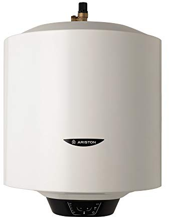 Ariston PRO1 ECO 50 L Electric Storage Water Heater with A 50 L, Inclusive Of Unvented Kit, B Class Erp Rating, Waterplus Technology, Manufactured To Be Installed In UK - 3820019. , White