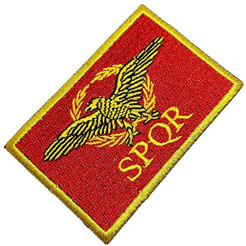 BP0234T 01 BR44 Römisches Reich Italien Italien Länderflagge bestickt Patch Goldrand Uniform Kart Kimono zum Aufbügeln oder Nähen