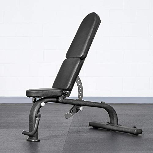 FORZA Verstellbare Hantelbank für Krafttraining - Fitnessgeräte für Zuhause & Fitnessstudio | Verstellbar & Klappbar | Klappbare Hantelbank | Allein oder mit Squat Rack oder Power Rack verwenden
