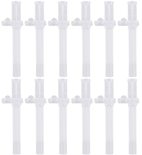 BESPORTBLE 12 Pcs Straw Bite Valves Universal Silicone Straw Nozzle Water Bottle Straws Valves Tip Replacement for Home Shop
