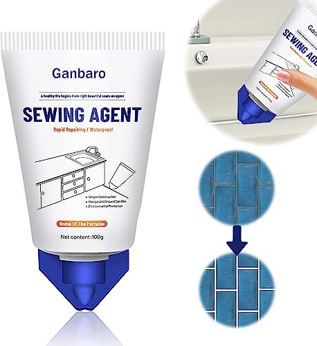 White Silicone Sealant, White Bathroom Sealant, Shower Sealant, Silicone Sealant, Ideal for Showers, Toilets, Tiles, Worktops & More, Durable & Waterproof (100 G)
