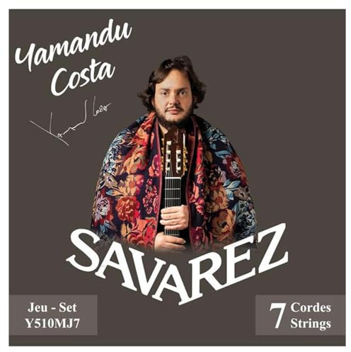 SAVAREZ - gitarrsträngar - Yamandu Costa signatur 7-strängad gitarrspel