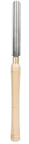 1 pièces Gouge de bol de tournage sur bois, HSS 25 mm de diamètre de coupe Gouge d'ébauche Tour ciseau Tour à bois Outil de tournage Longueur 420 mm avec manche en bois