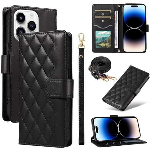WOWUDI Compatible con Funda Motorola Moto G22 / E32 4G con 3 Ranuras para Tarjeta,Libro Caso Cubierta la Tapa magnética Protector de Billetera Cuero -Negro
